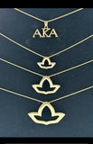 FOUR AKA Ivy Necklace Set - GOLD