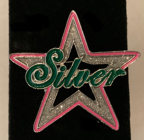 NEW SILVER STAR Pin