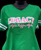 Legacy AKA Tshirt Jersey - Limit One Per Order