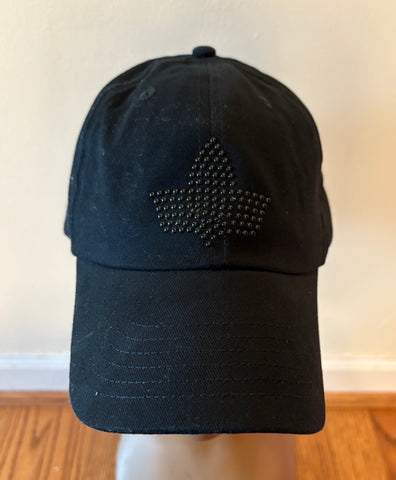 3D BLack Pearl Ivy BLACK Cap