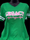 Legacy AKA Tshirt Jersey - Limit One Per Order