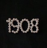 1908 Pearl Lapel Pin