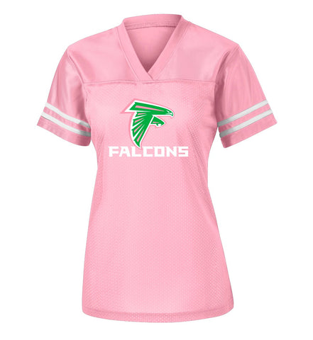 FALCONS Pink Polyester Mesh Jersey - AKA STYLE